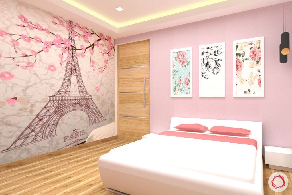 snn-raj-grandeur-girls bedroom-pink room-render
