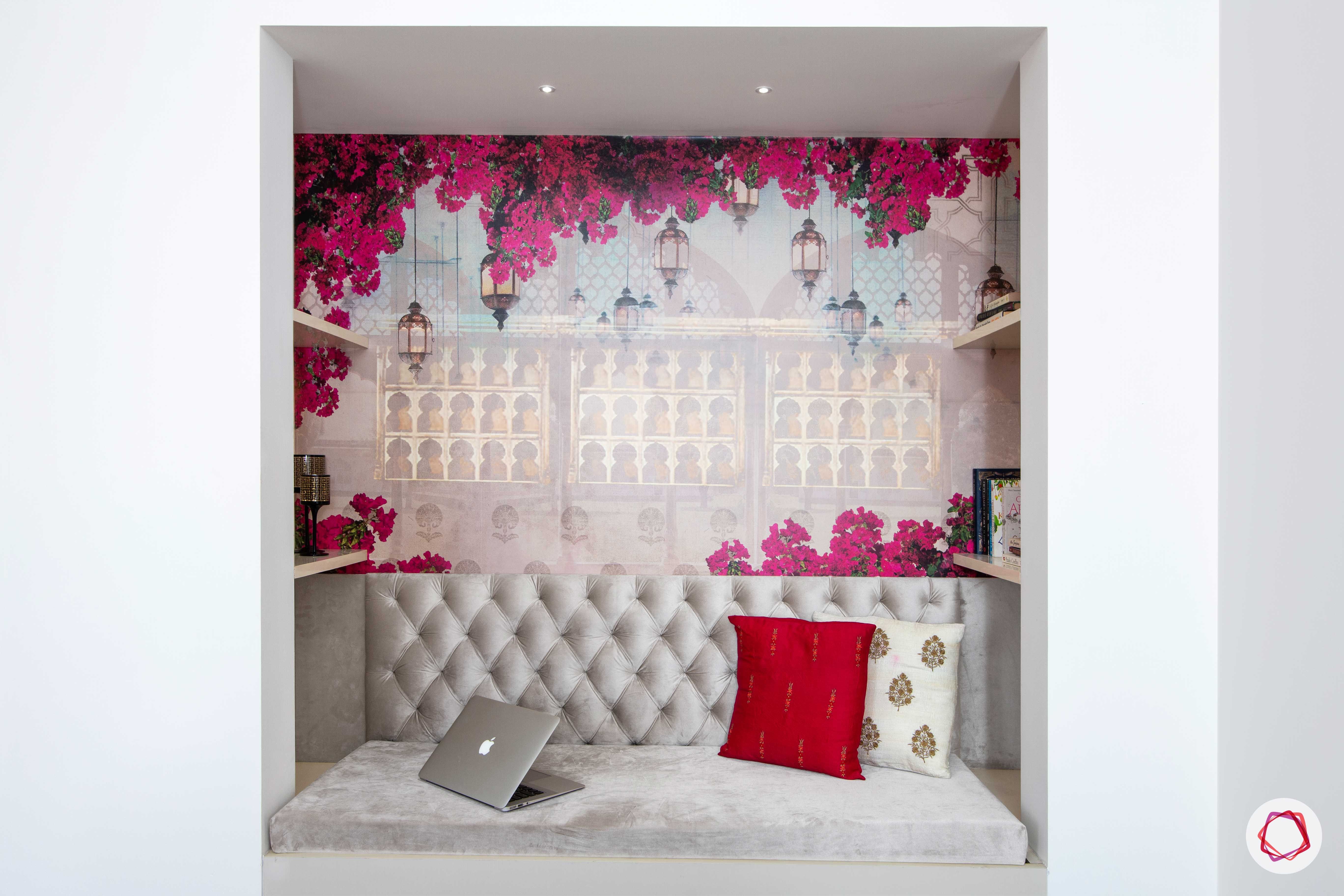 bookshelf-pink-wallpaper-nice-seating