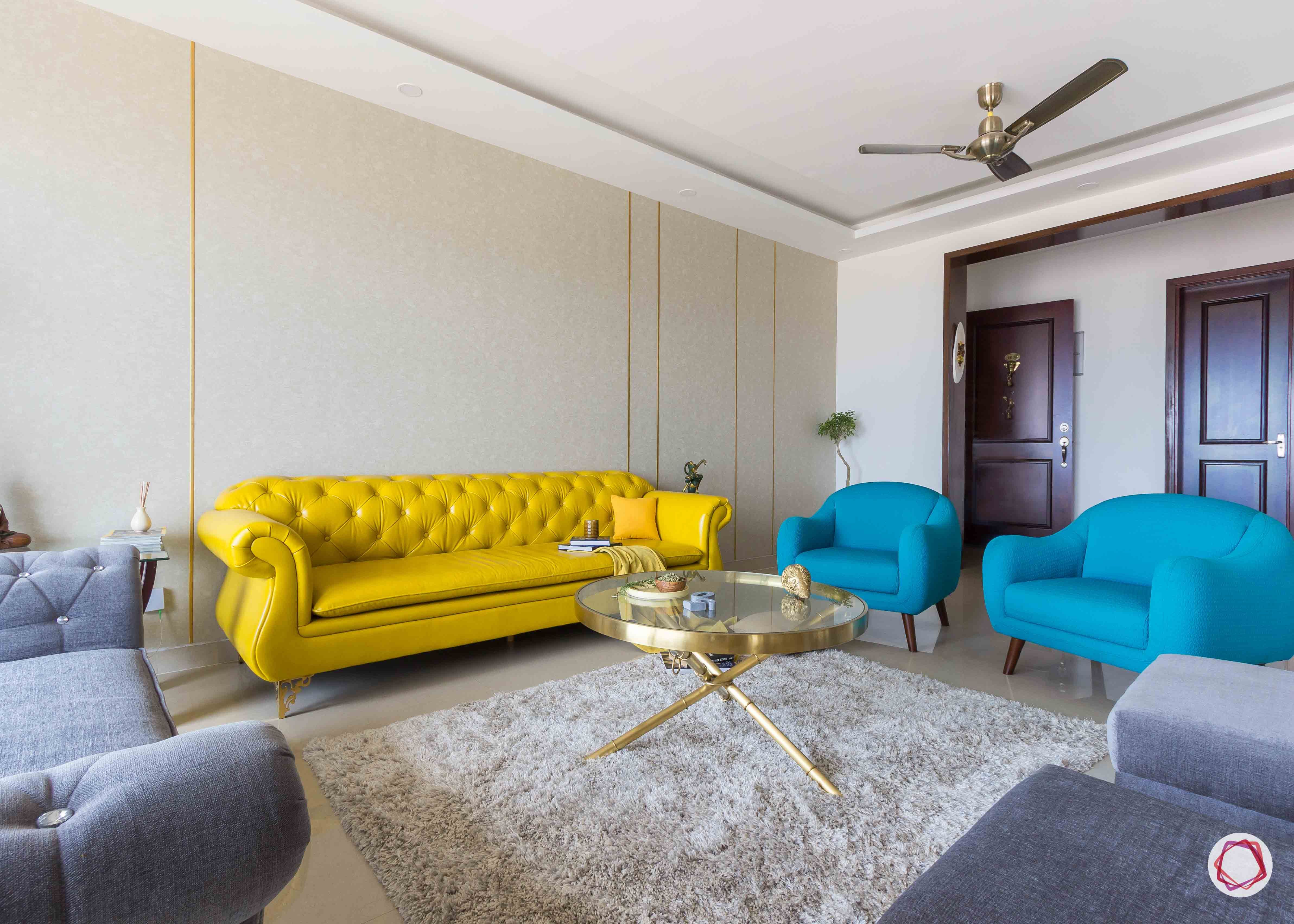 sofa colour-yellow sofa designs-yellow leather sofa