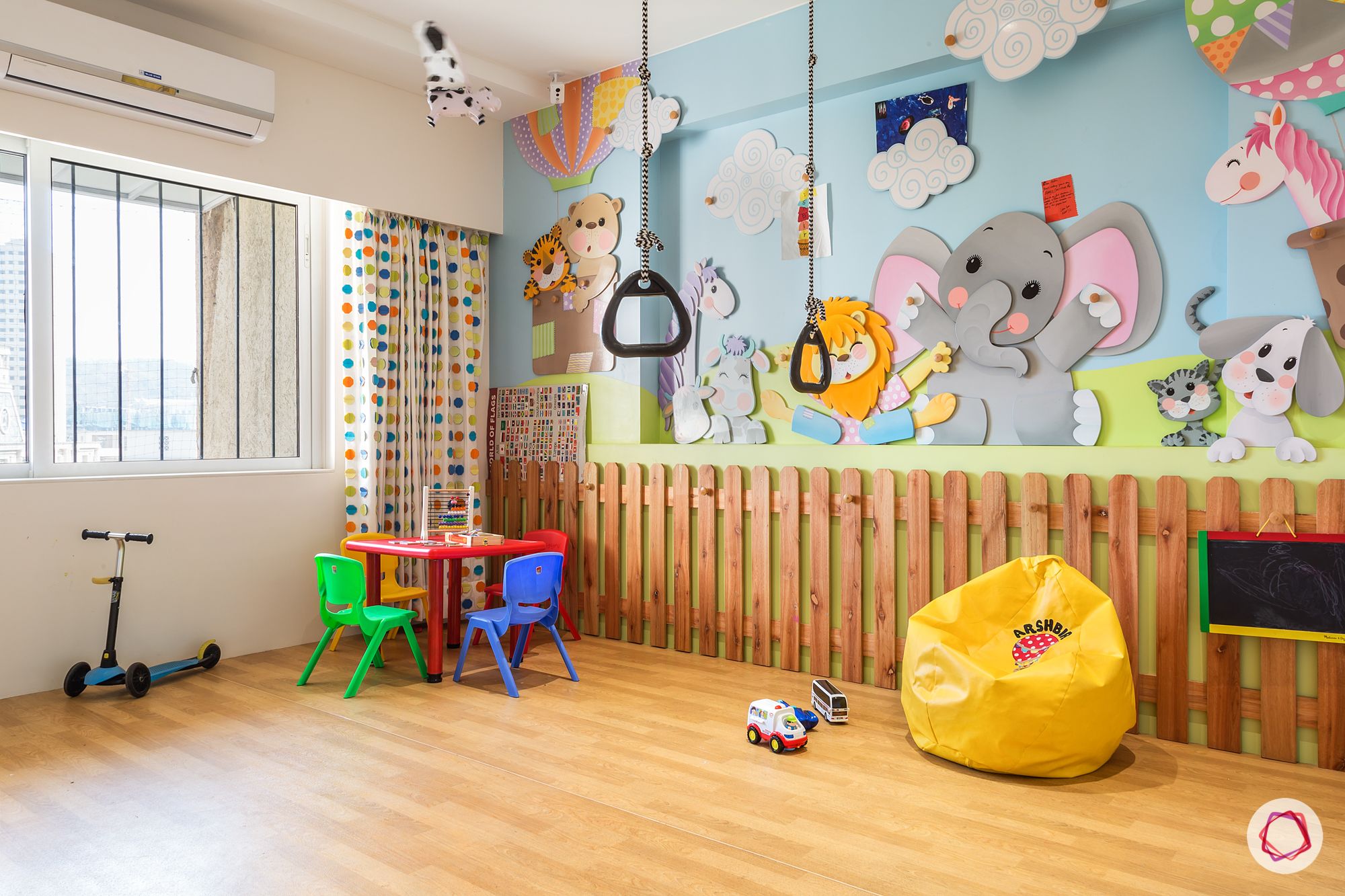 big house images-kids room-wooden flooring-children's room