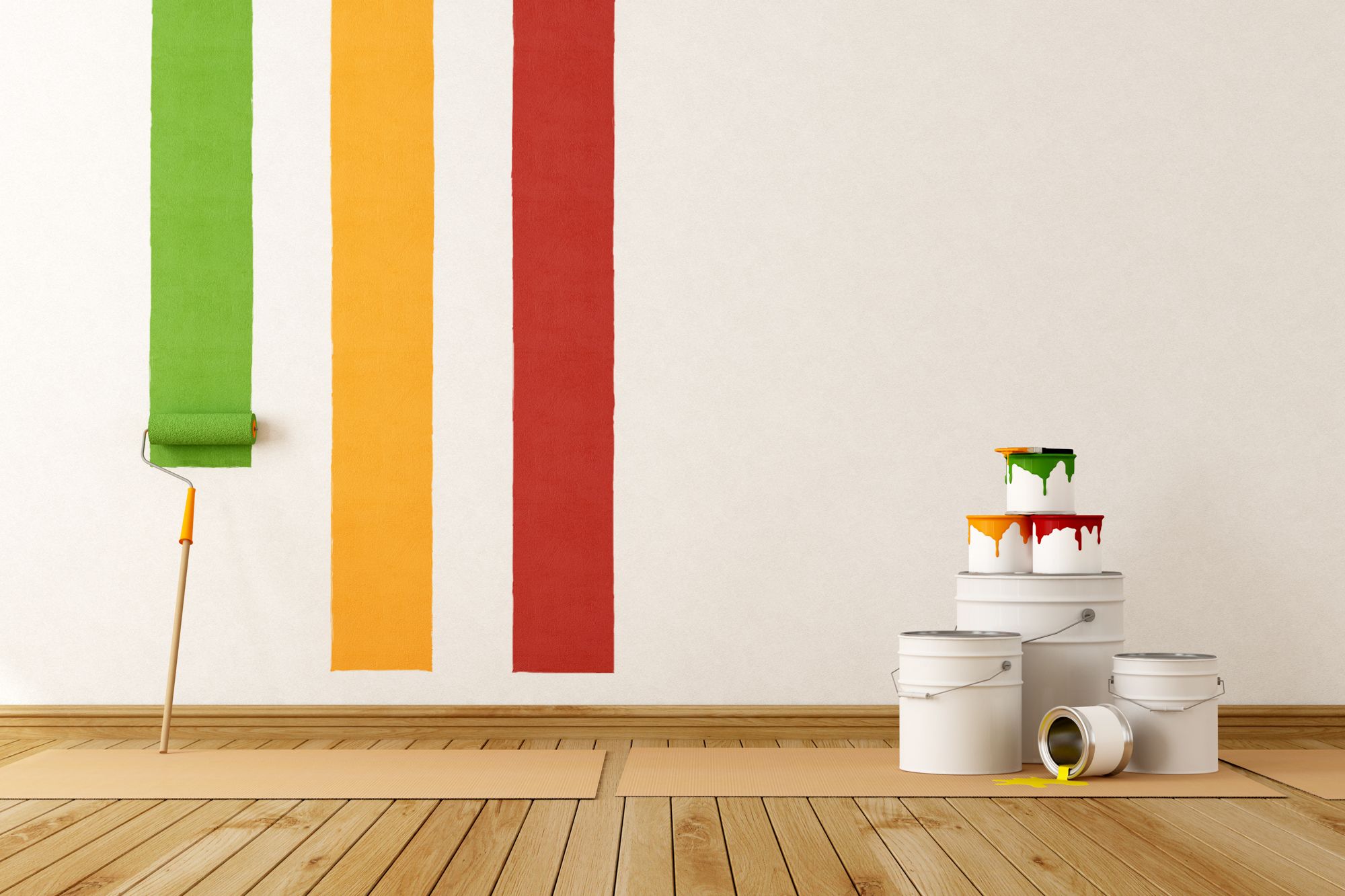 different-colours-on-white-wall