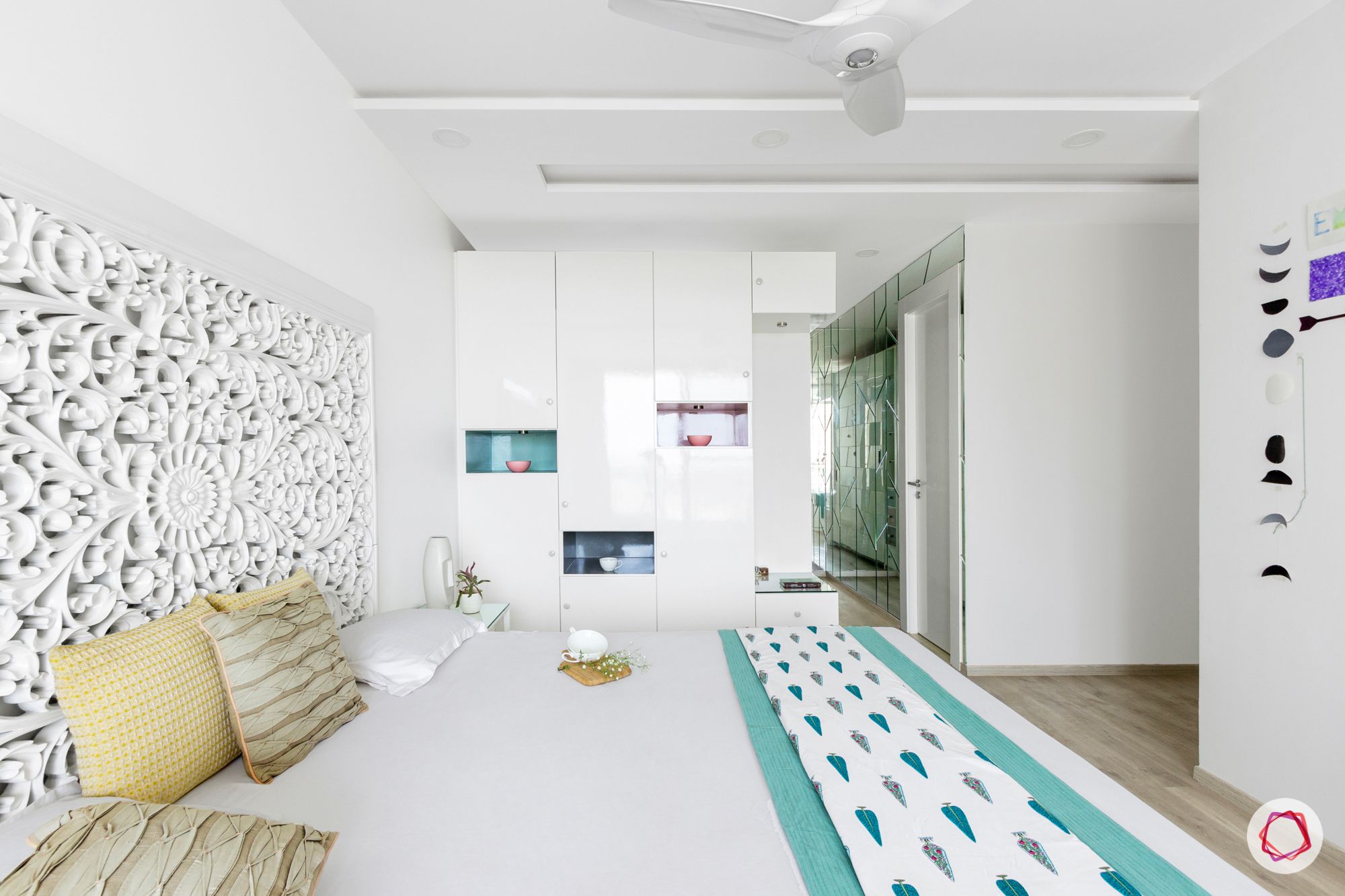 white carved headboard designs-white wardrobe designs