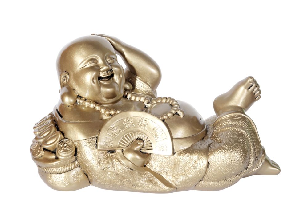 feng shui tips-laughing buddha-fan