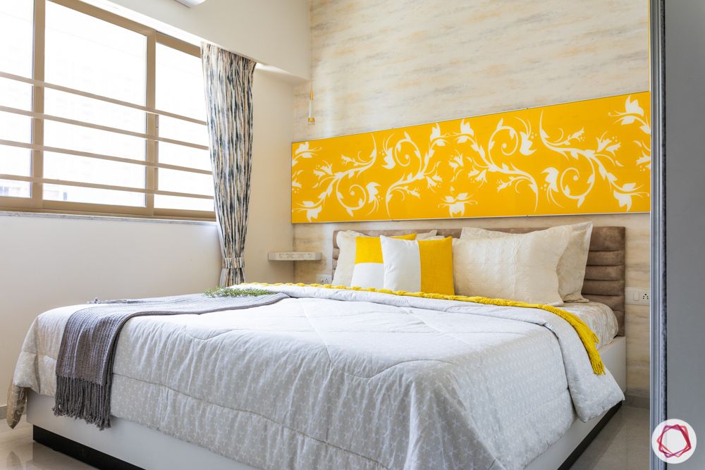 1-bhk-interior-design-bedroom-yellow room