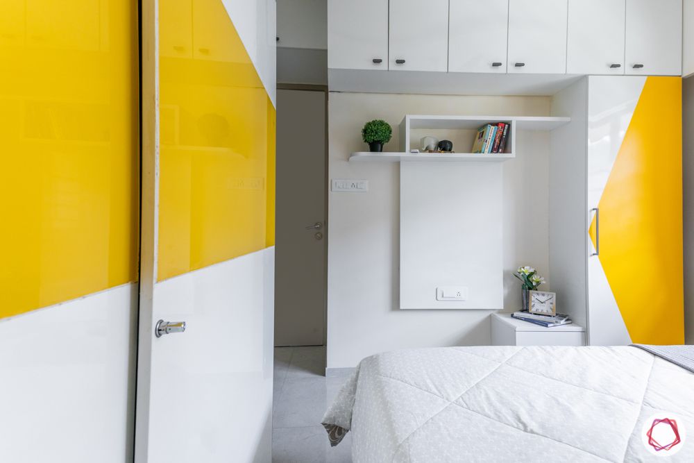 1-bhk-interior-design-bedroom-dresser-tv unit-laminate lofts