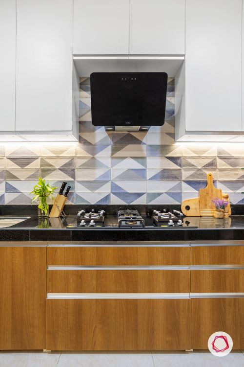 vitrified tiles-kitchen backsplash