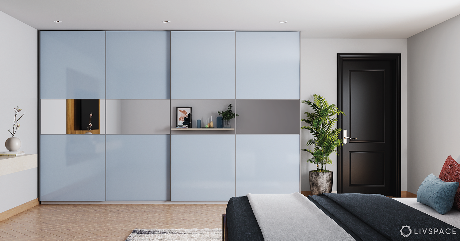 the best wardrobe with mirror options for your bedroom