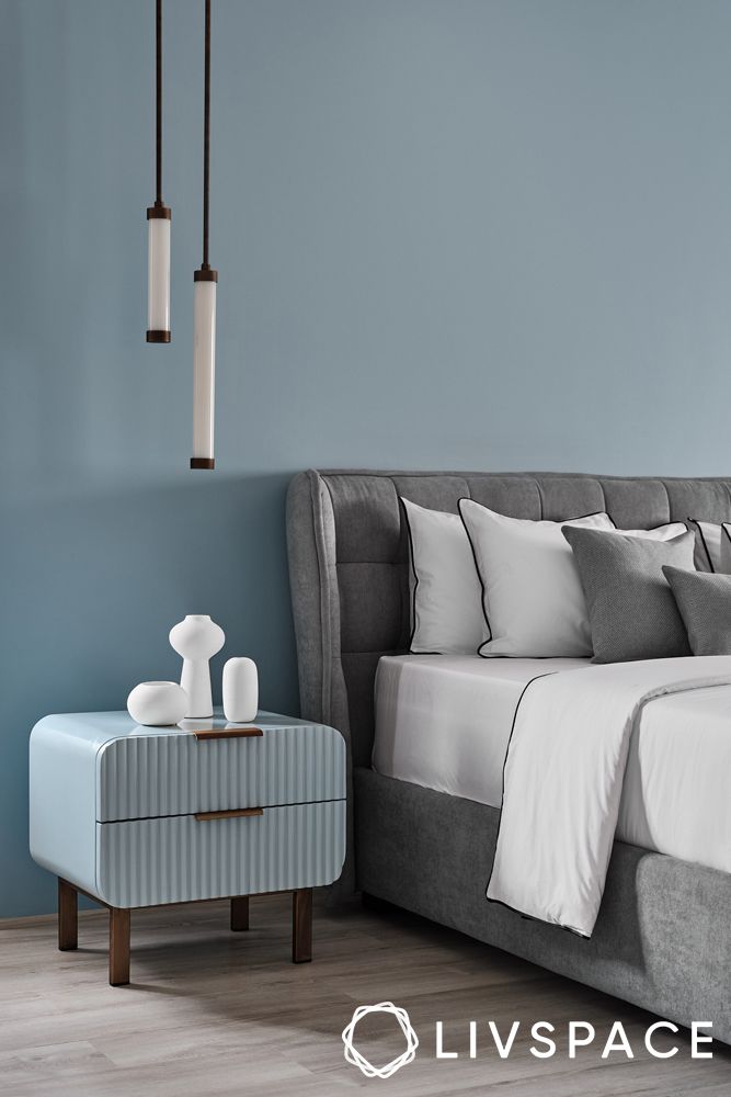 Side tables for store bedroom grey