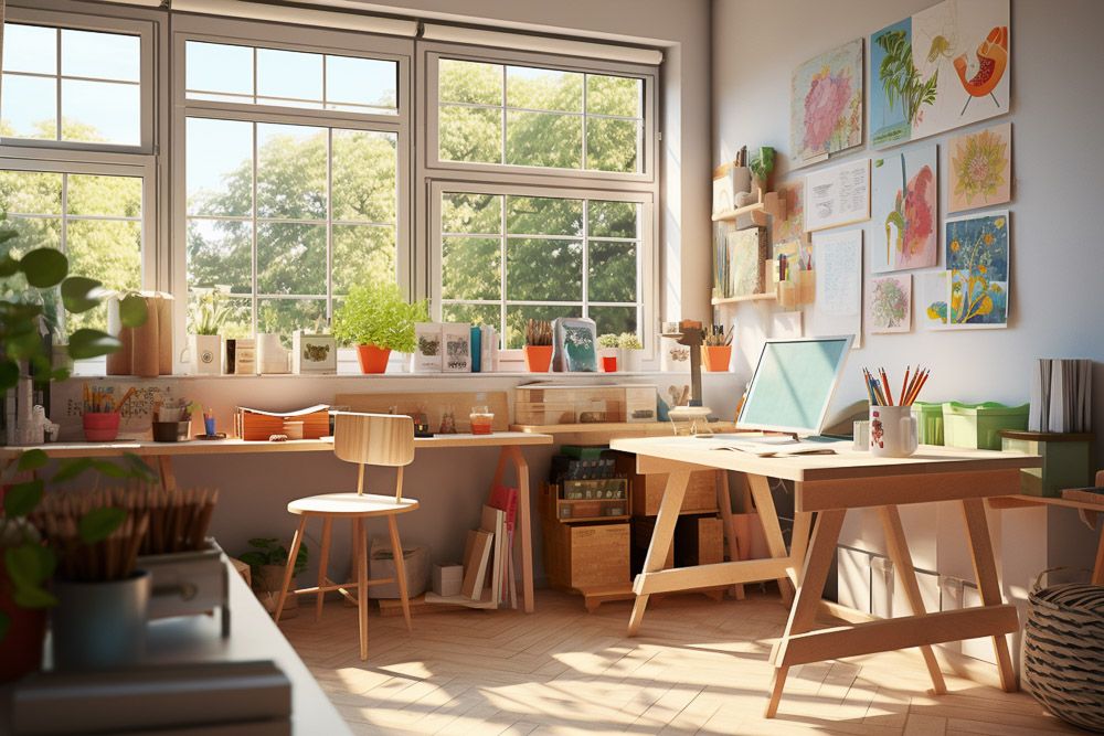 art-activity-corner-for-ideas-for-a-small-playroom