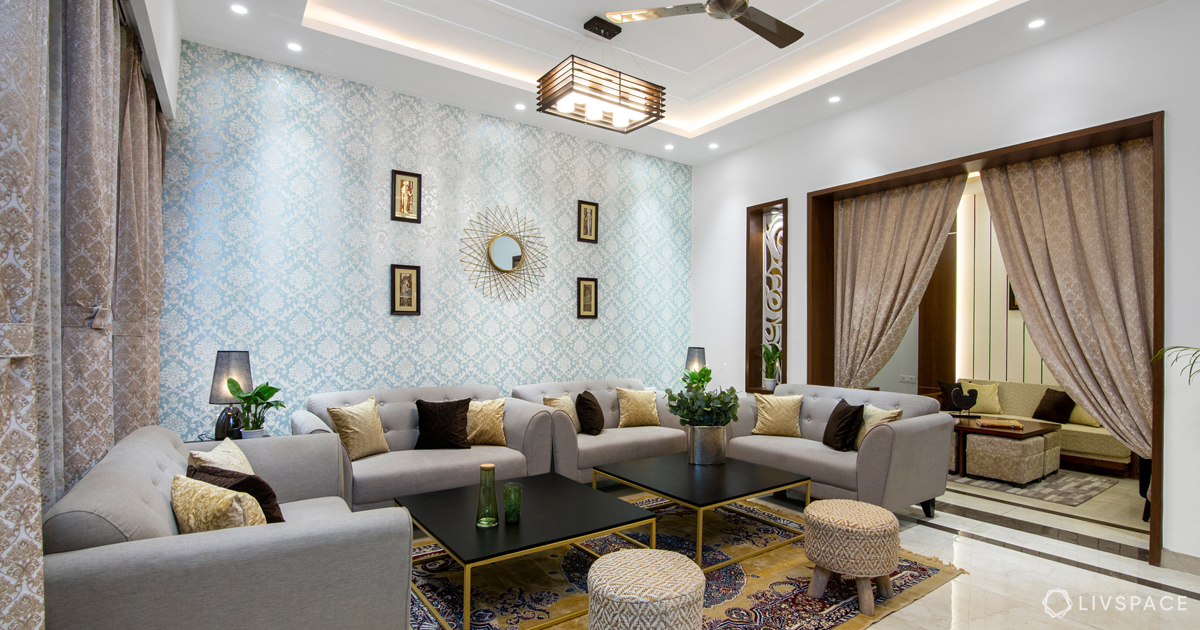Two Living Rooms Styles, Best Interior Design For Living Room In India
