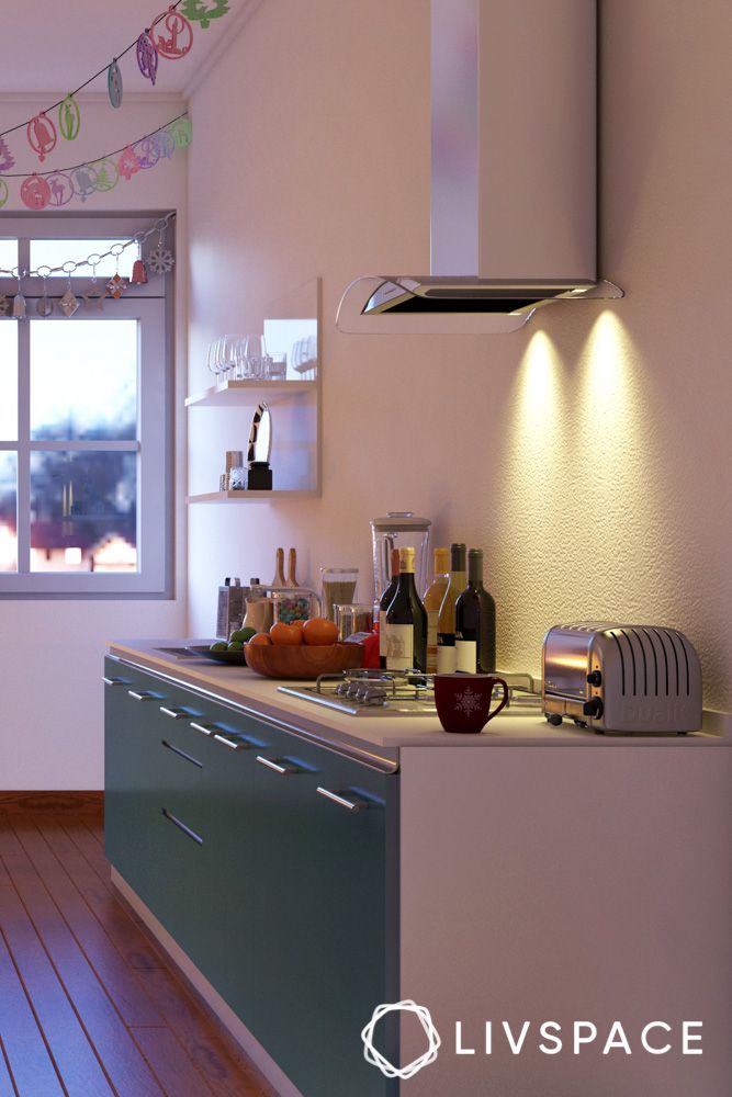 retro-kitchenette-design-with-electric-chimney