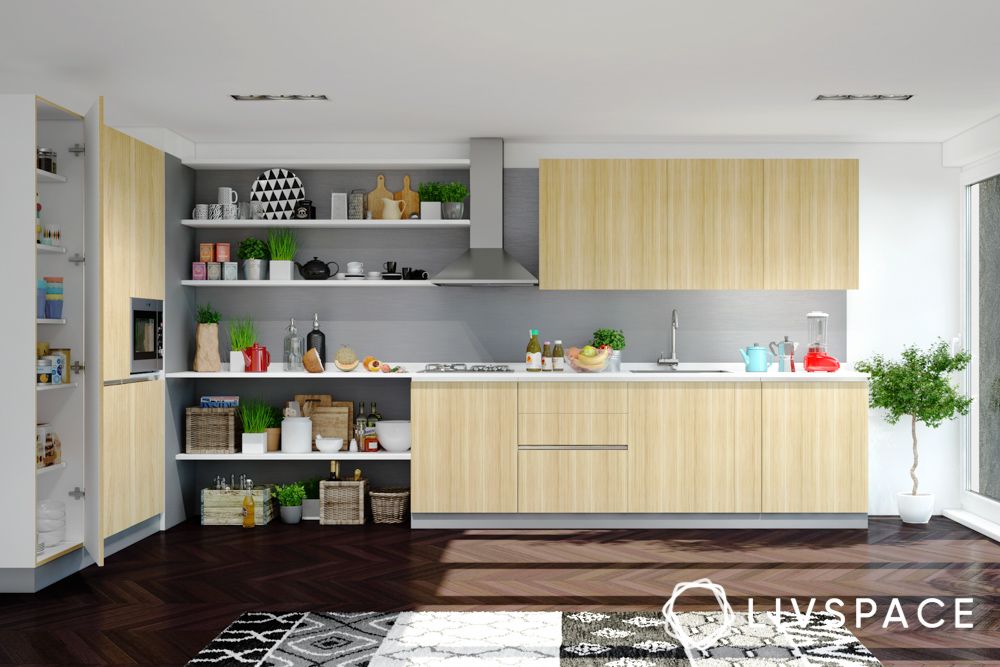 kitchenette-with-open-storage-shelves