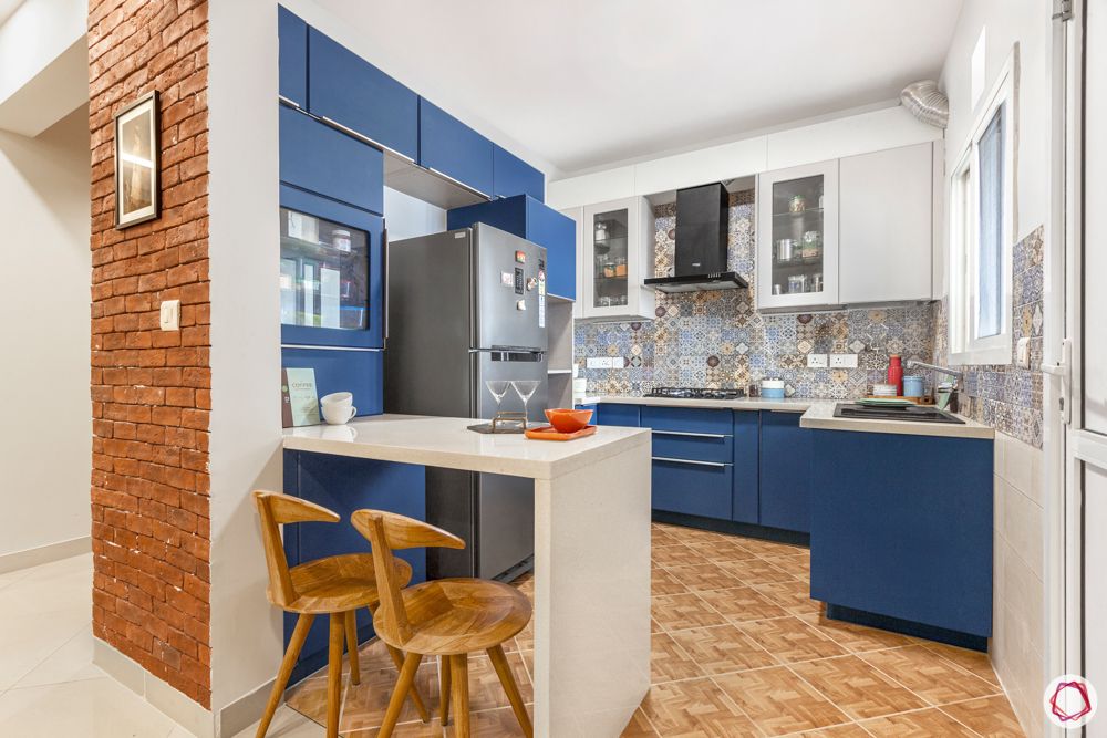 sobha-aspire-kitchen-blue-cabinets