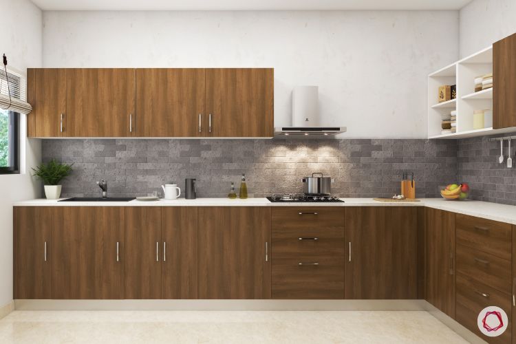 Modular kitchen laminates-laminated plywood-top-bottom