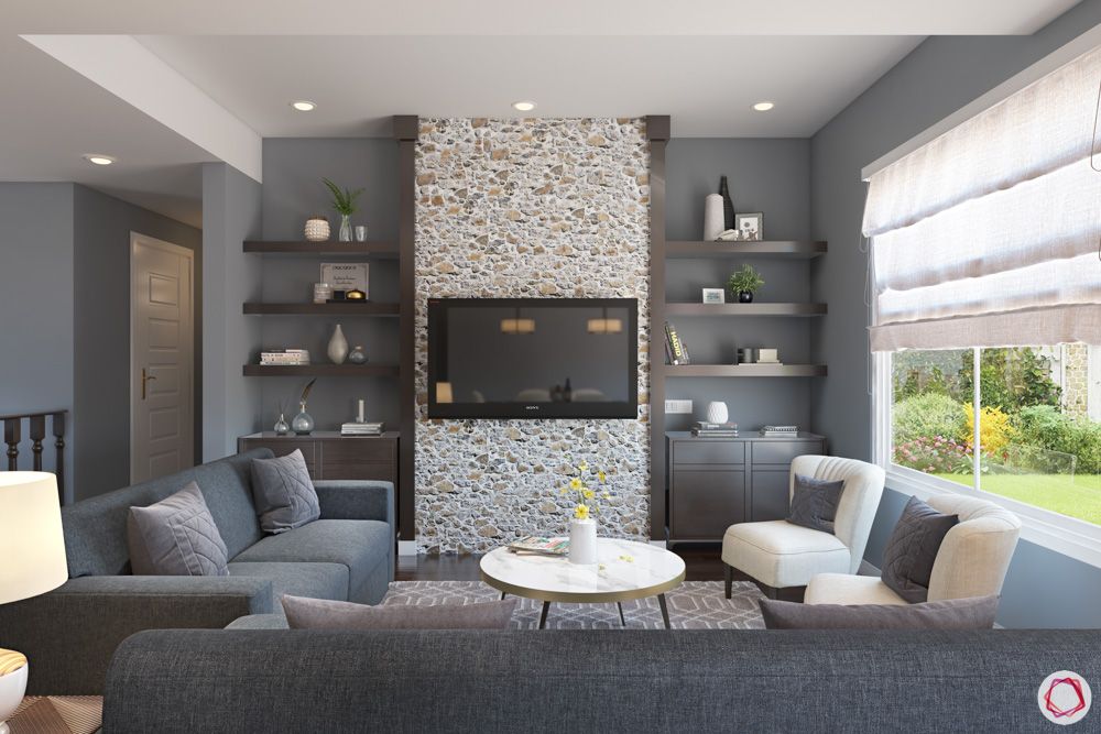 grey sofa designs-grey wall designs