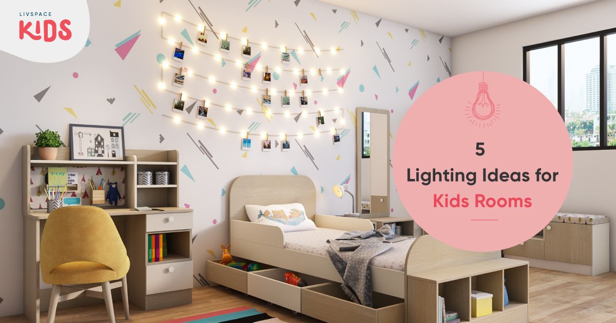 Kids Room Lights  Fun & Basic Kids Bedroom Lights Ideas