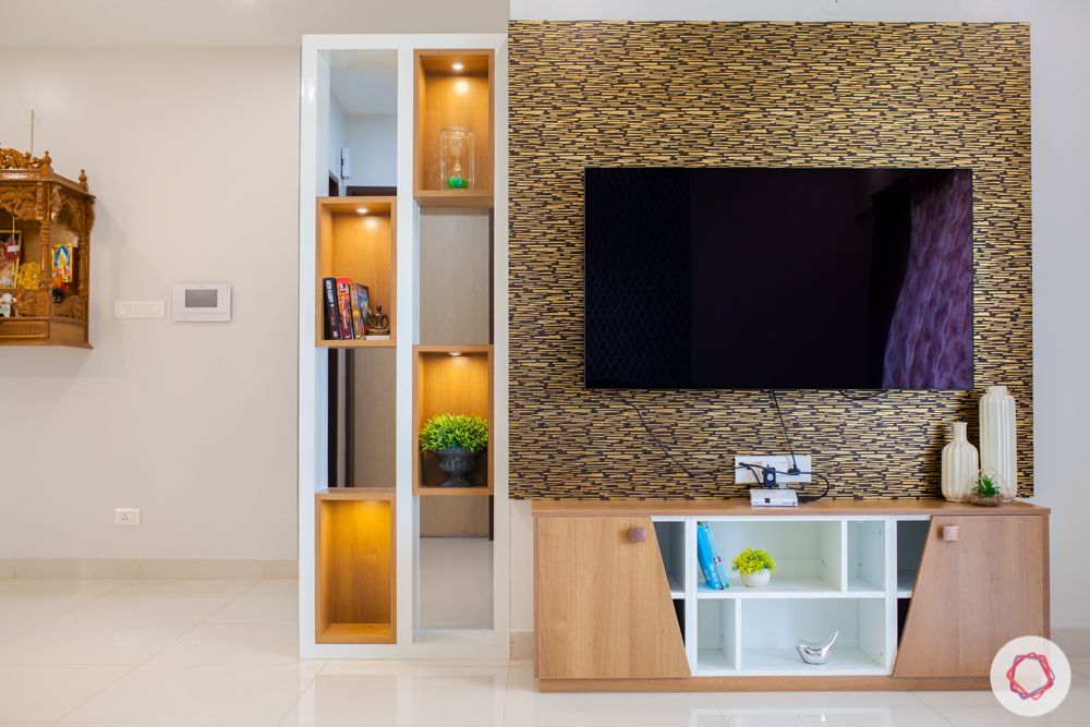 partition tv cabinet