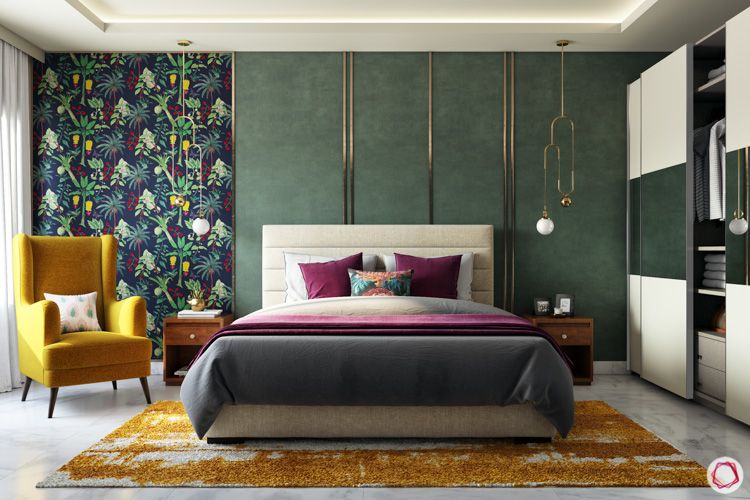 home-decor-trends-2020-forest-green-walls