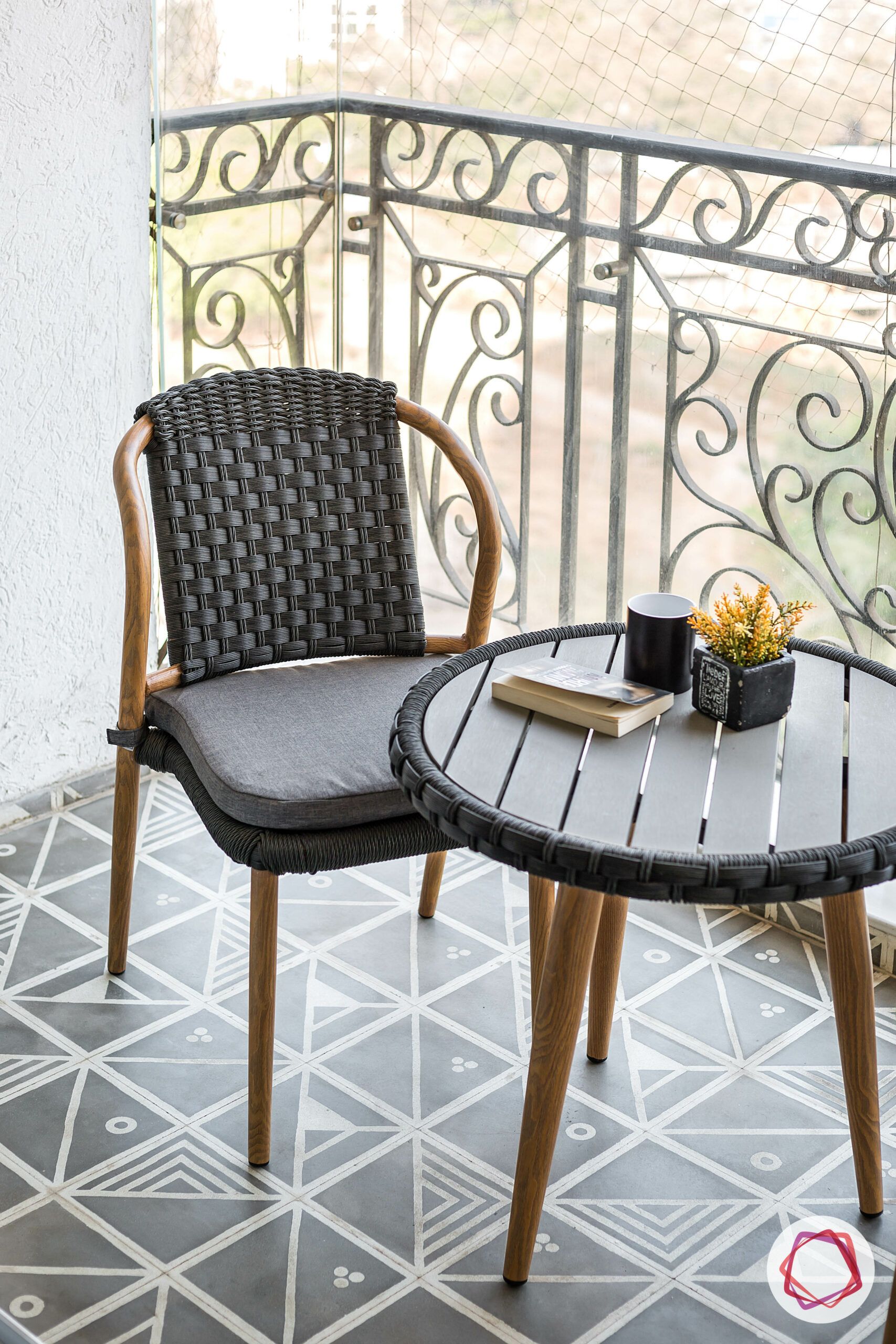 Flooring trends 2020-hand crafted tiles-balcony