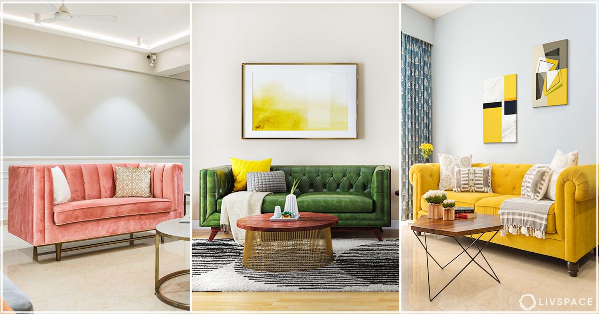 Sofa Design Ideas India | Baci Living Room