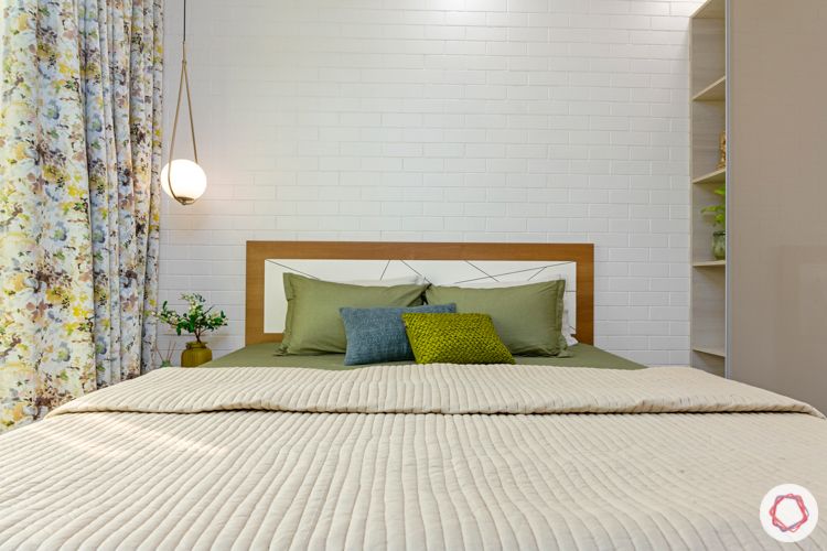 2-bhk-home-design-guest-bedroom-exposed-brick-wall