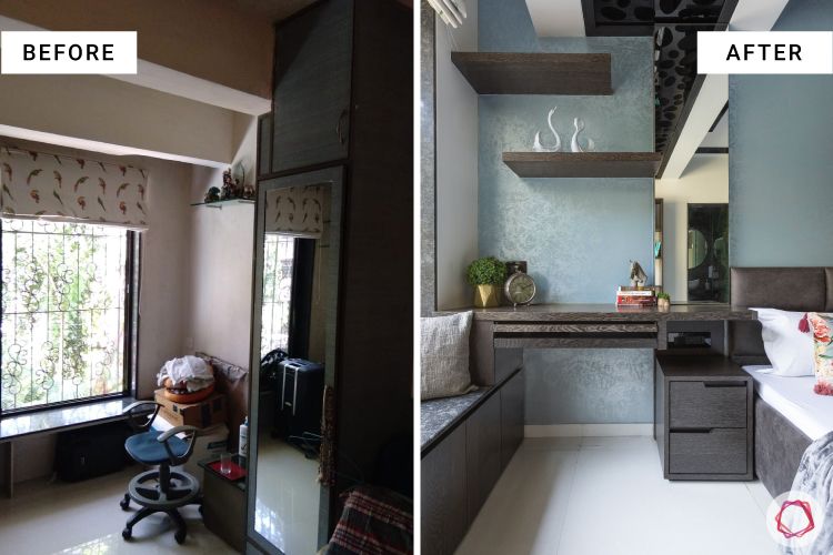 interior design in mumbai-before after