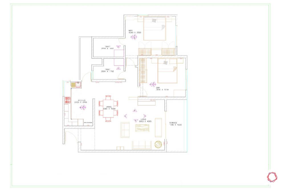 home construction-floor plan