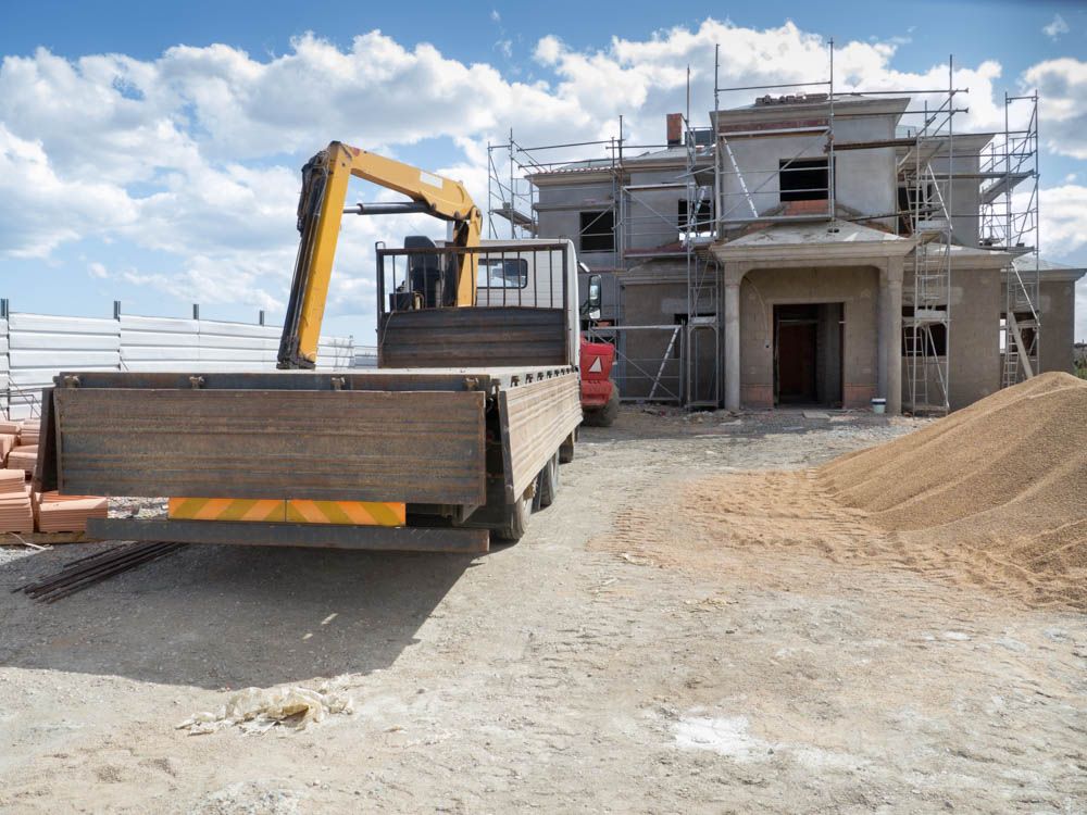 home construction-villa building