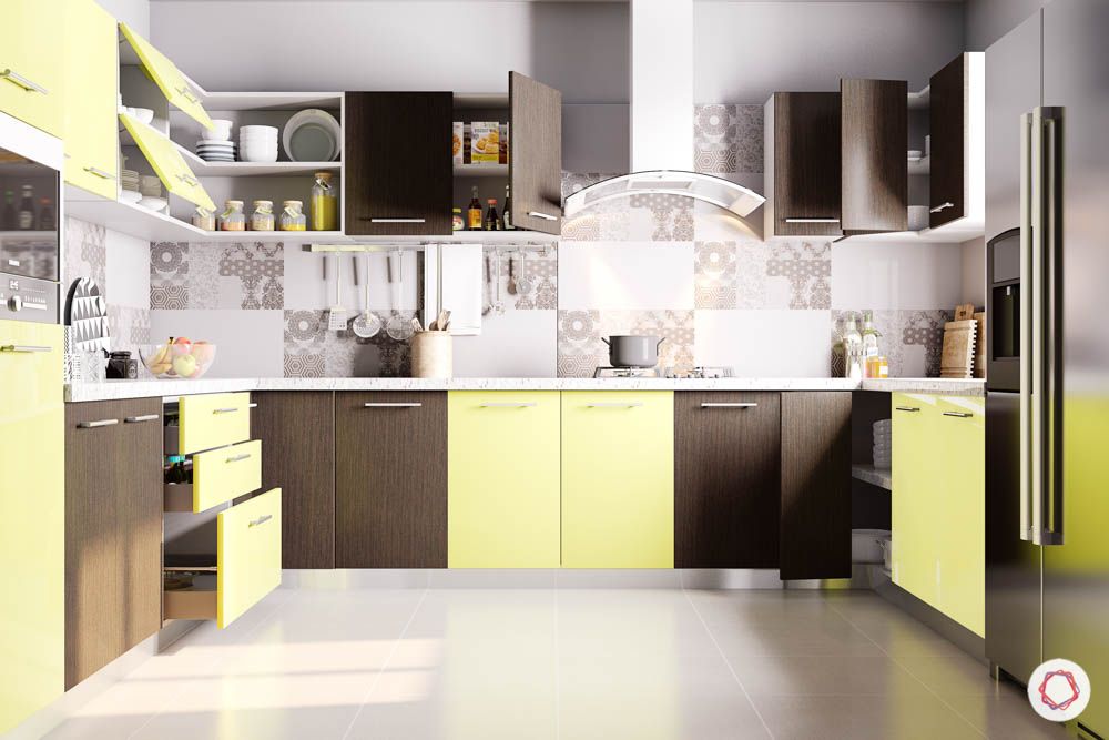 accent-colors-for-brown-kitchens-yellow-shutters