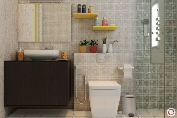 small-bathroom-organization-tips-things-off-floor-shelves