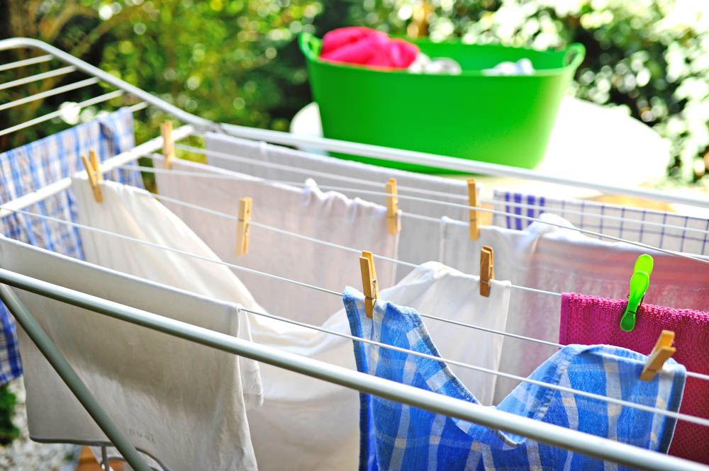 Utility Room-Drying Clothes
