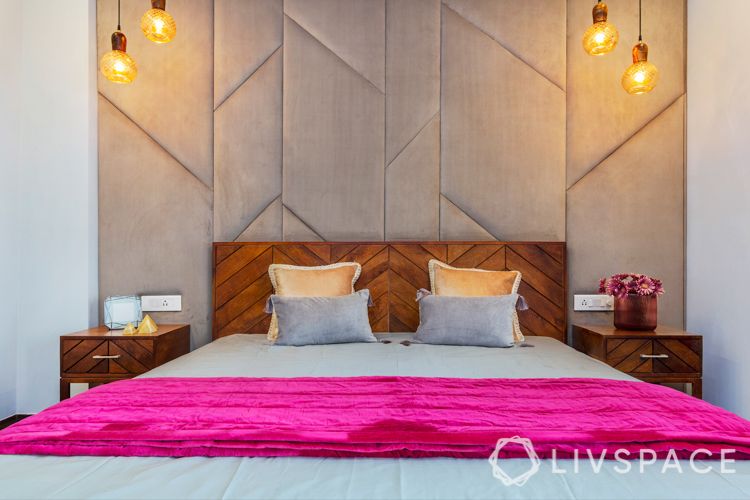 wooden-bed-headboard-herringbone-pattern