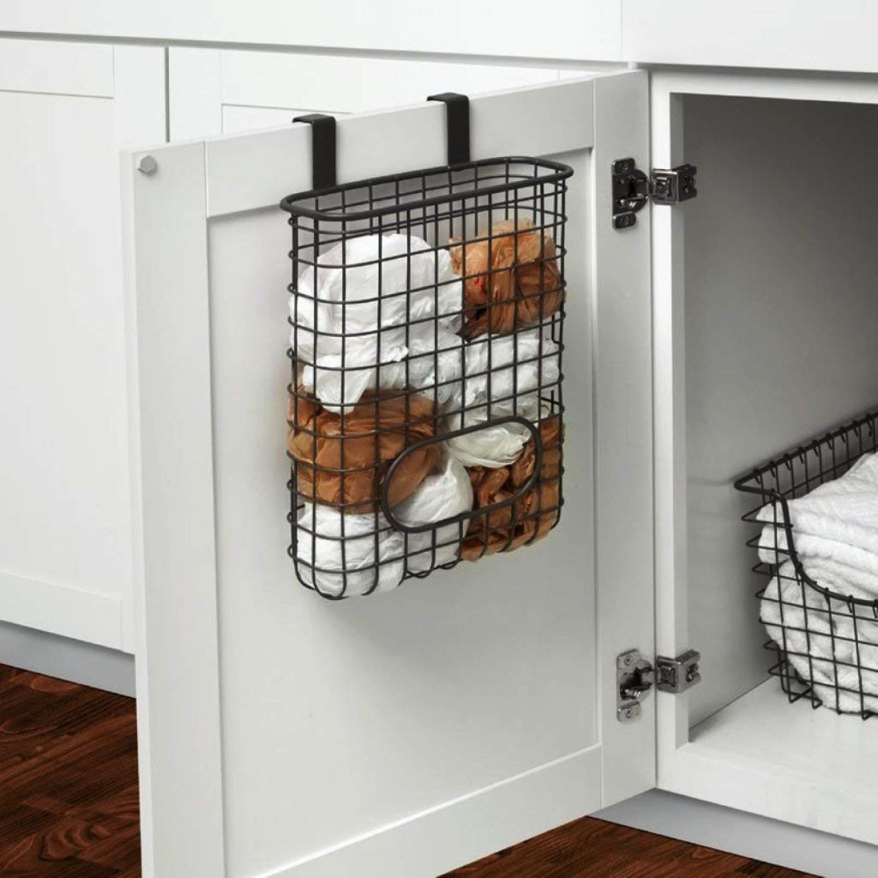 how to organize kitchen-over door cabinet organizer-white kitchen cabinet
