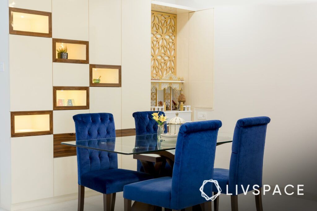Crockery unit-showcase-dining room