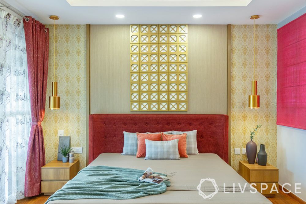 3-bhk-flat-interior-design-jaali-panel-headboard-wall