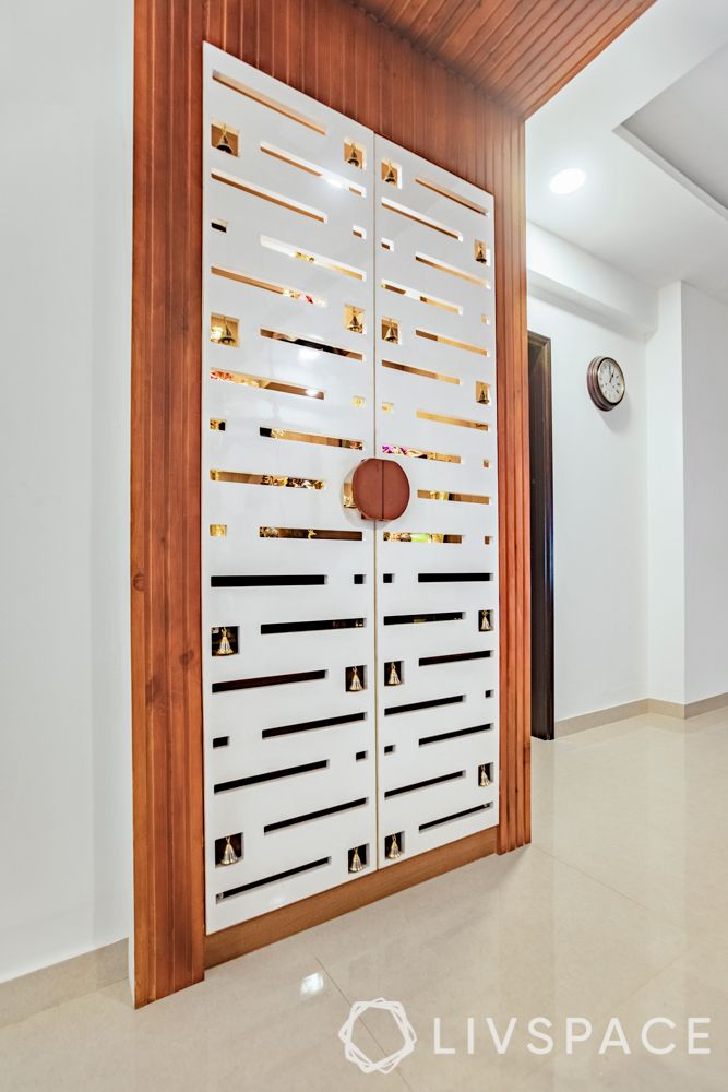 Pooja-room-cnc-cut-doors-bells