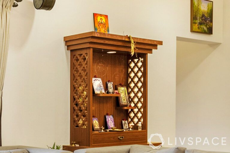 Pooja Room Designs in Plywood 10 Ideas for a Traditional Mandir