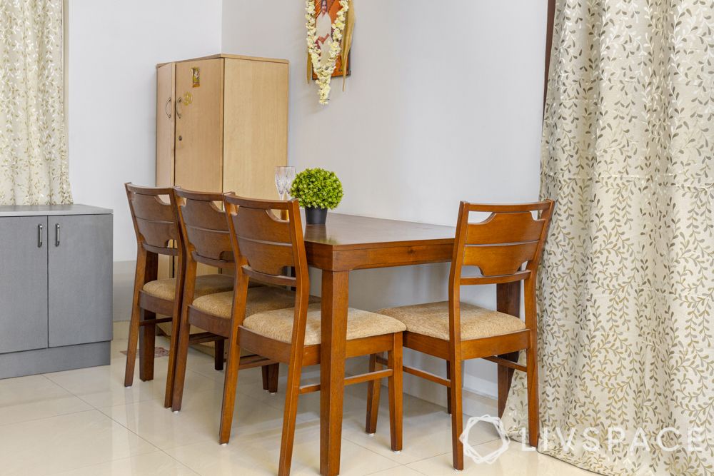 interior designers in Chennai-dining room-wooden furniture