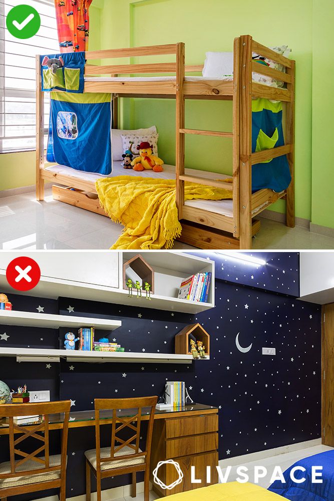 kids bedroom colour according to vastu in home
