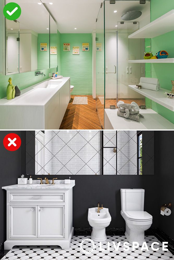 bathroom colour according to vastu in home