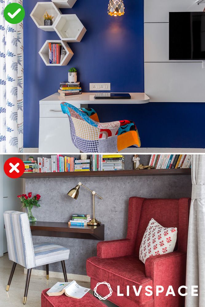 study room color according to vastu