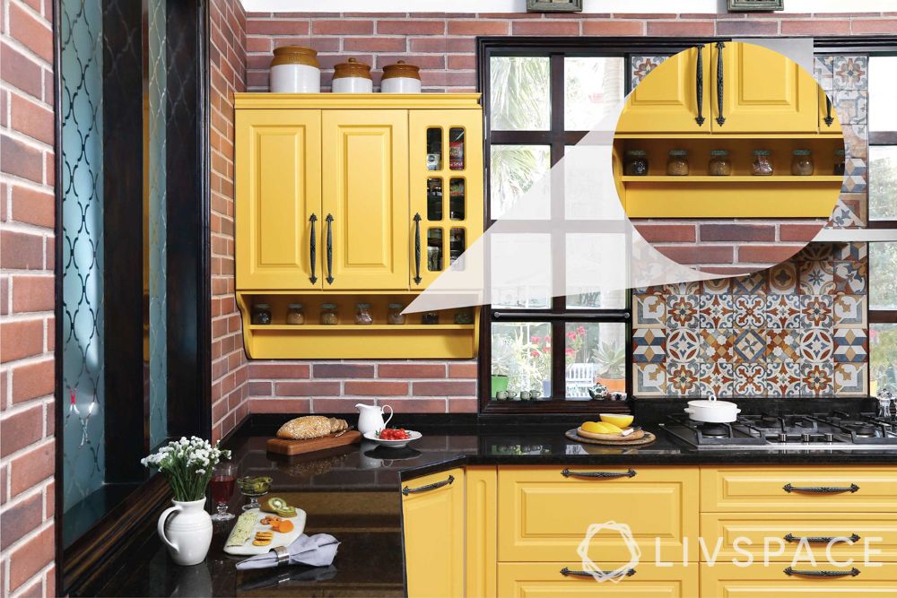 modular kitchen images-yellow kitchen-country style kitchen