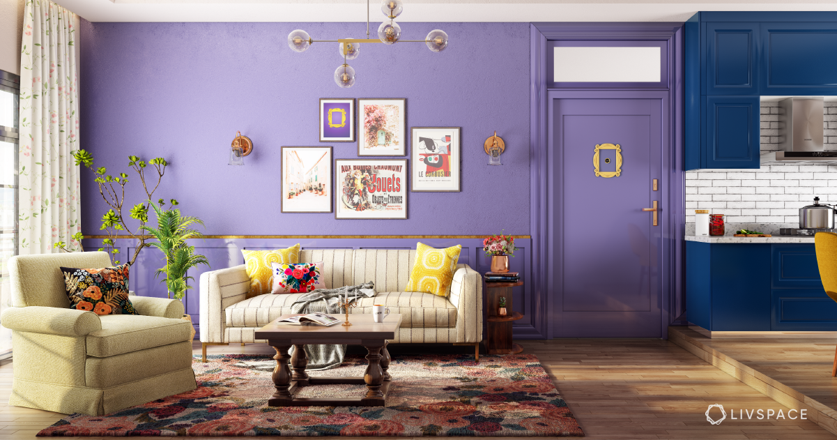 Friends Inspired Living Room Recreated With A Desi Touch - How To Decorate Your House Like A Show Home
