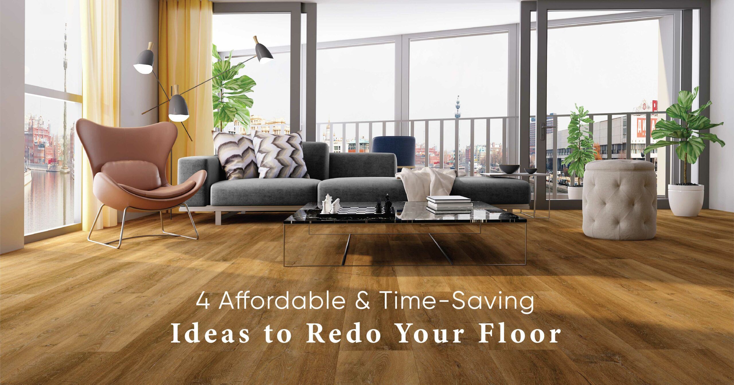 Get A Luxurious New Floor Without Breaking Down The Old One