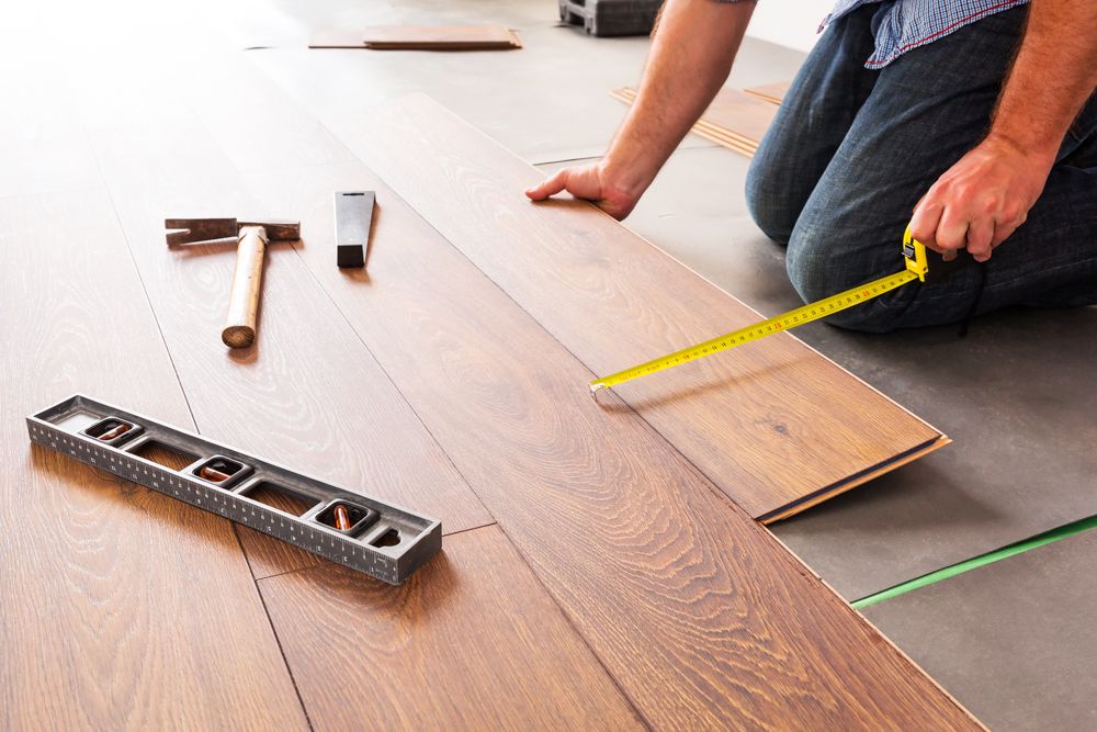 Flooring options-laminate installation