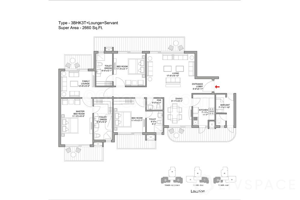  interior design company in gurgaon-floor plan