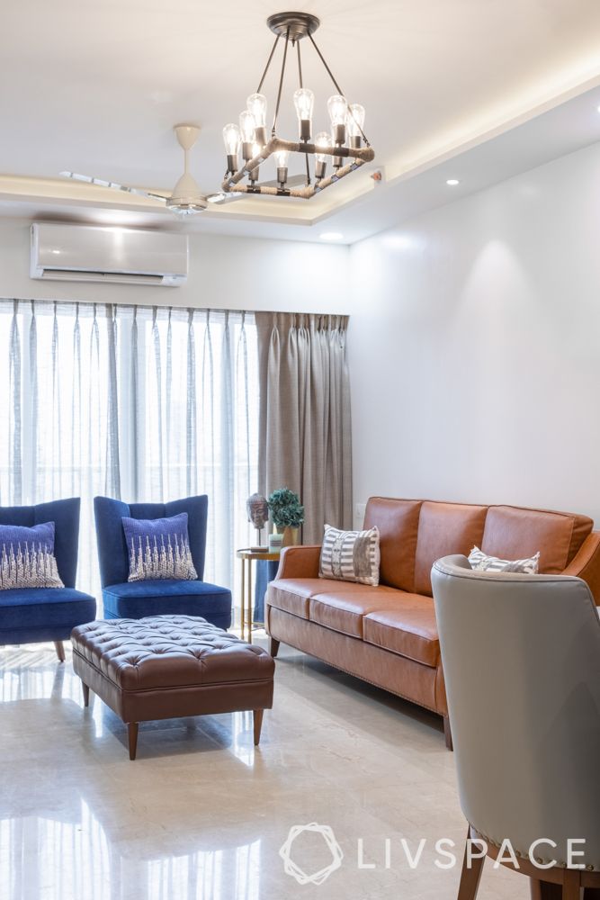 living-room-lighting-inverted-pendant-lights