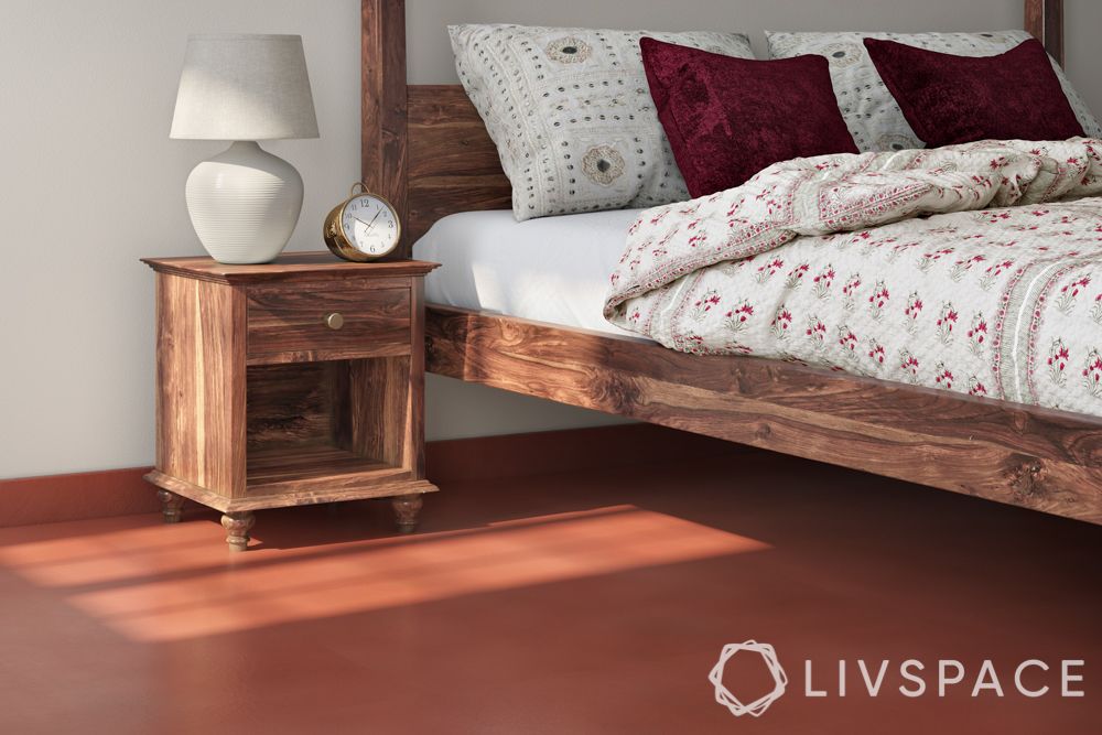 Flooring designs-red oxide