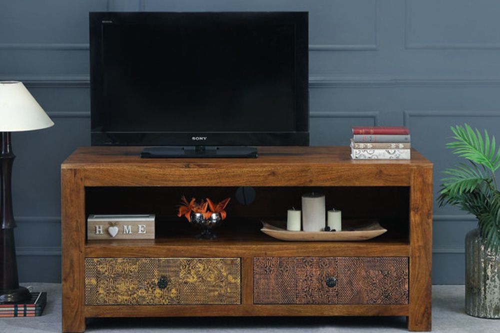 room furniture-tv unit-wooden unit-traditional and vintage