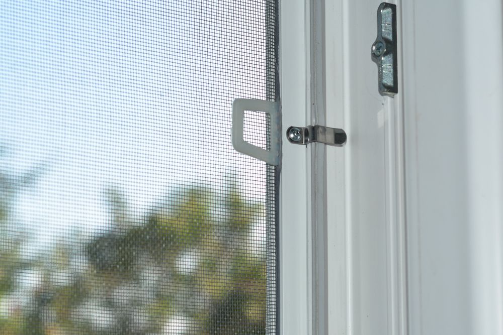 rainy season cleaning-mosquito net-handle-window